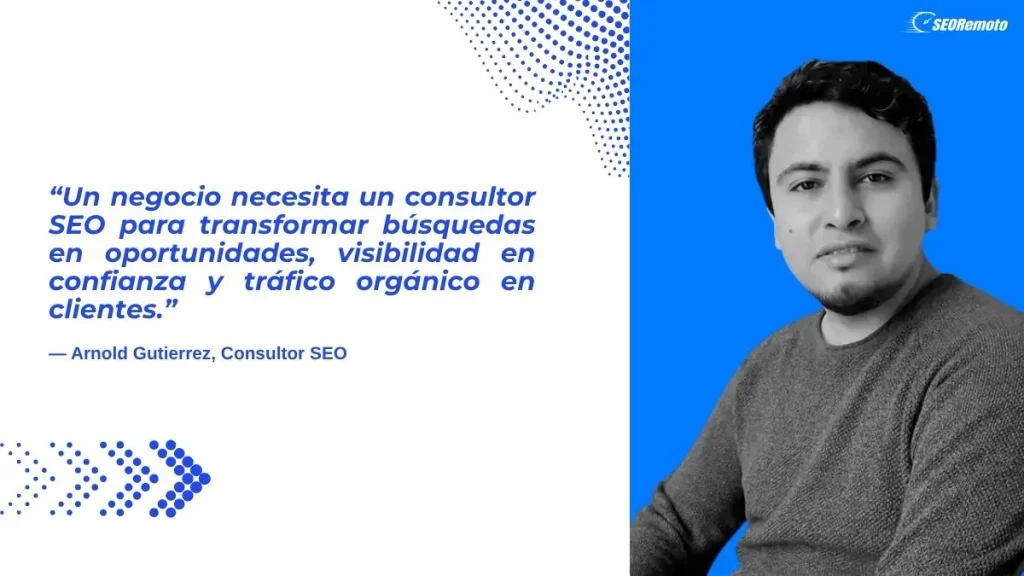 consultor seo arnold gutierrez